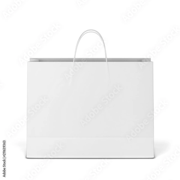 Obraz Blank shopping bag mockup