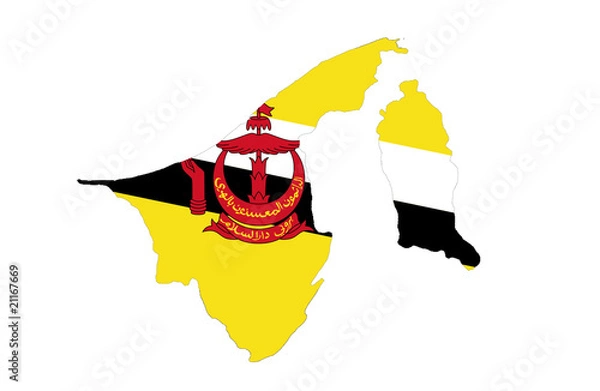 Fototapeta State of Brunei