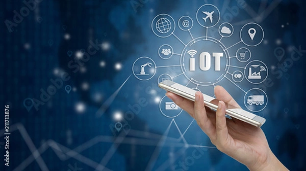 Obraz internet of things.