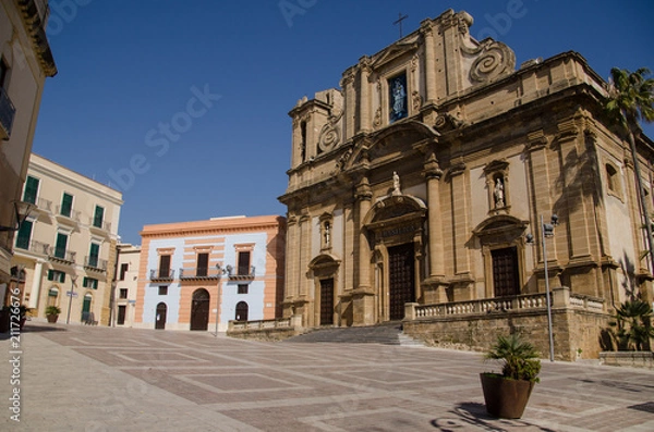 Obraz Sciacca, Agrigento, Sicilia, Italia