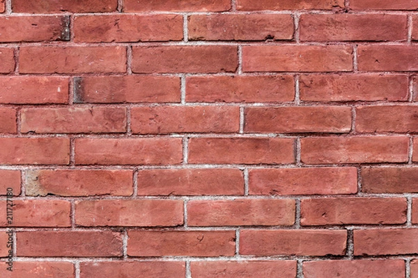 Fototapeta red brick wall