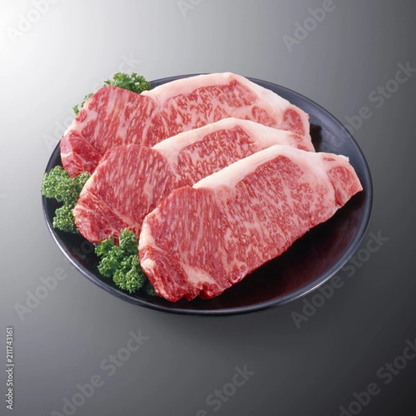 Obraz 黒毛和牛サーロインステーキ