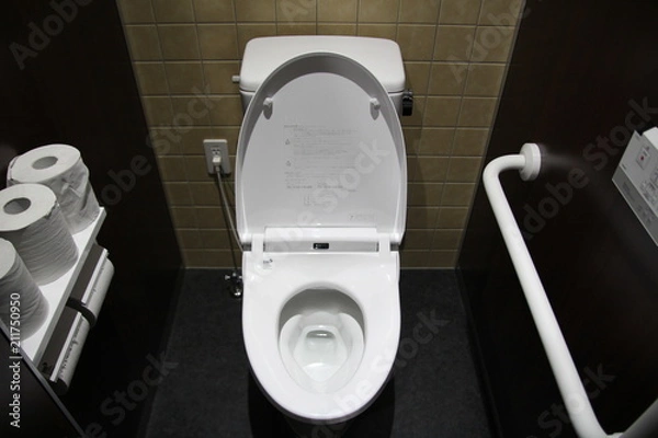 Fototapeta トイレ、浴室、日本トイレ、浴室、便器