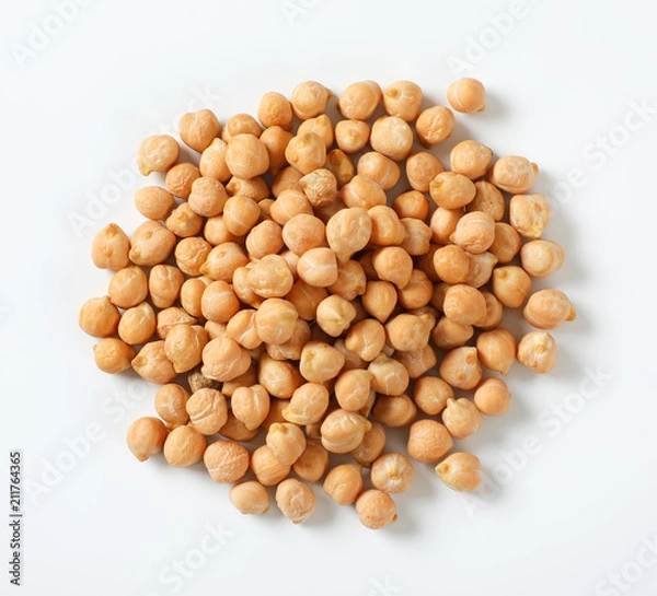 Obraz raw dried chickpeas