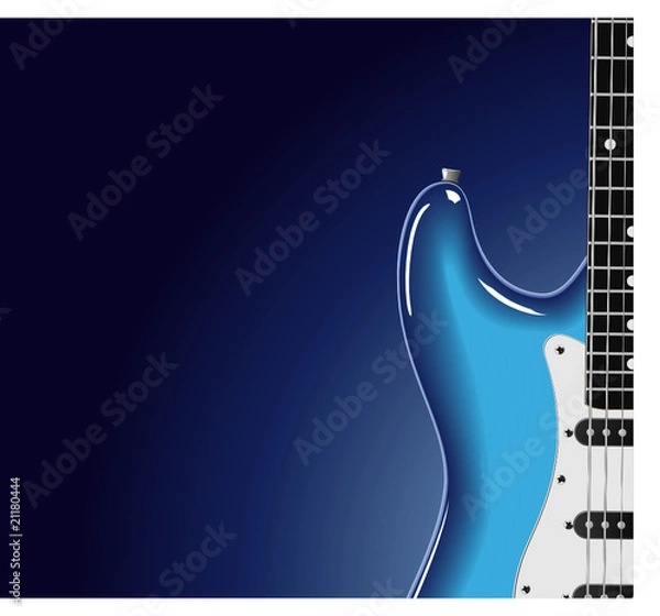 Obraz Vector series. Electric guitar
