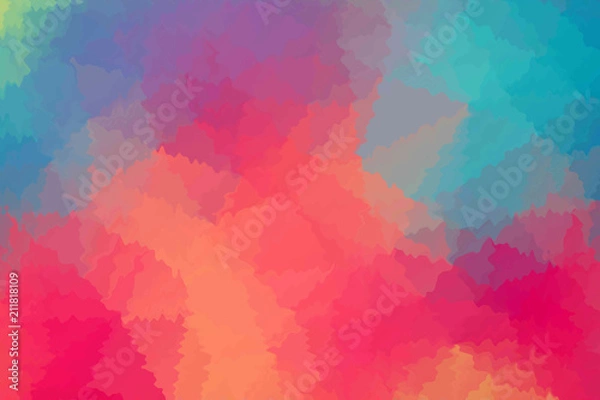 Fototapeta abstract colorful wave like texture smooth background design
