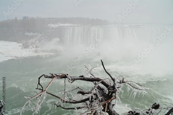 Obraz Niagra Falls winter time