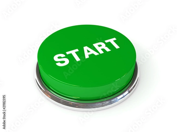 Obraz start button