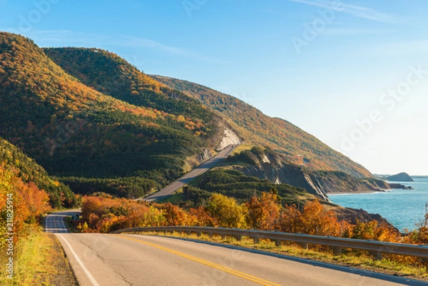 Obraz Cabot Trail scenic view