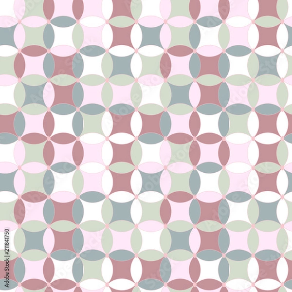 Fototapeta Simple bright pattern for textile or scrapbooking background