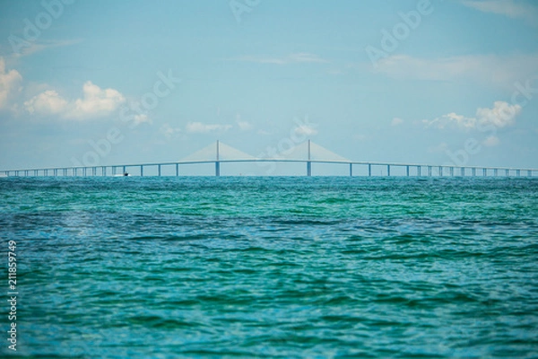 Obraz Sunshine Skyway Bridge from afar