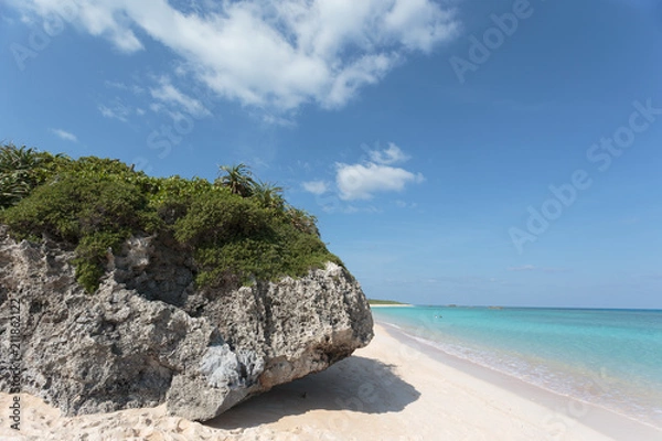Obraz 沖縄・最南端の波照間島の海