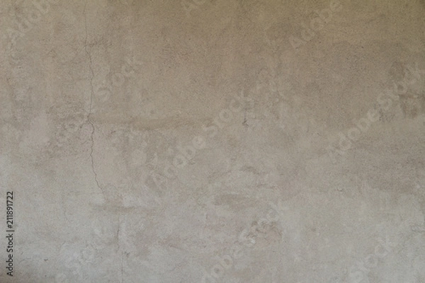 Obraz Seamless empty sand wall background from sand gray color texture