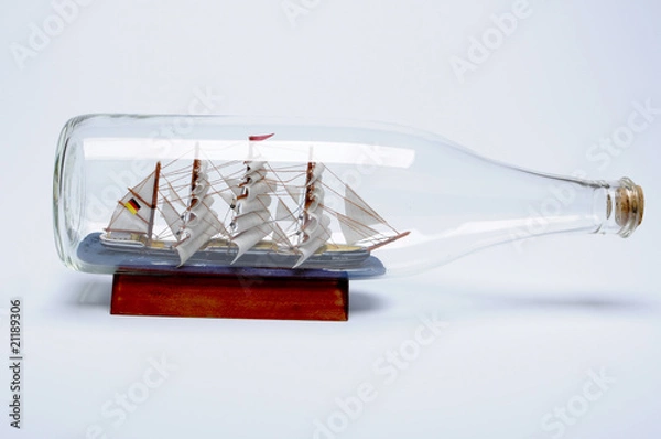 Obraz Buddelschiff von der Seite