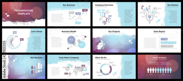 Obraz Business presentation templates