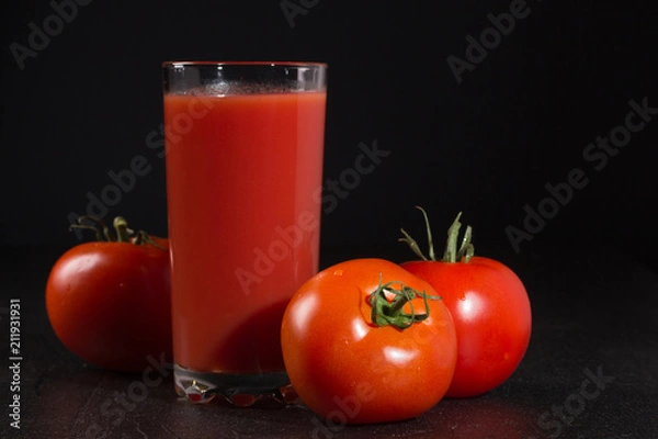 Obraz Fresh tomato juice
