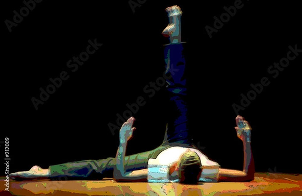 Obraz danseur stylisé