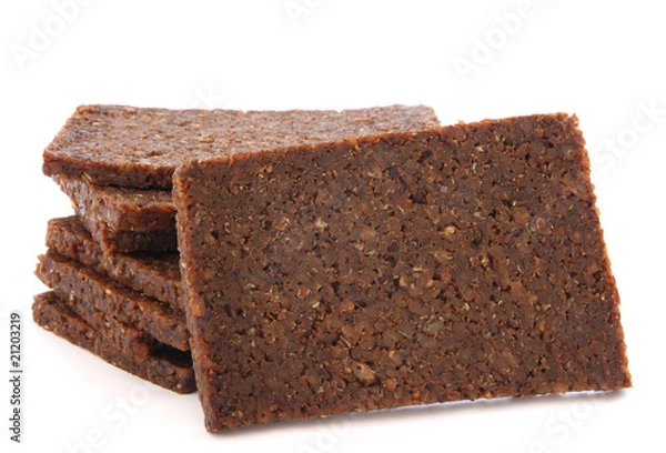 Obraz Black bread - pumpernickel
