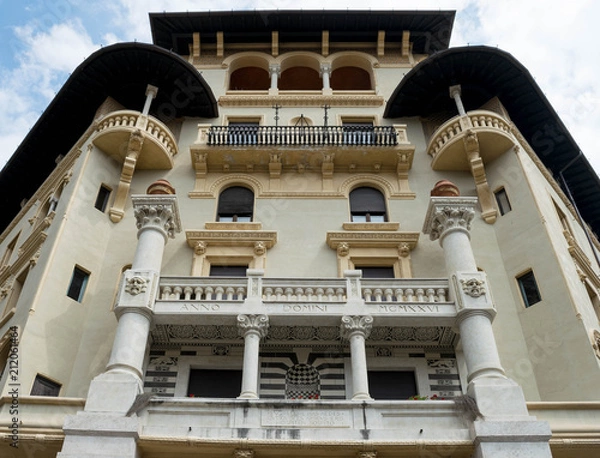 Obraz palazzo quartiere coppedè