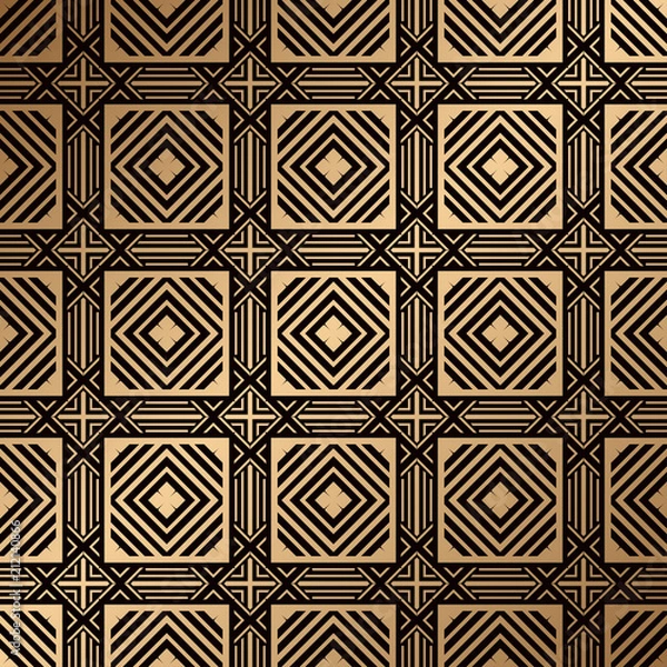 Fototapeta Art Deco Pattern
