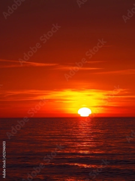 Obraz sun like an orange