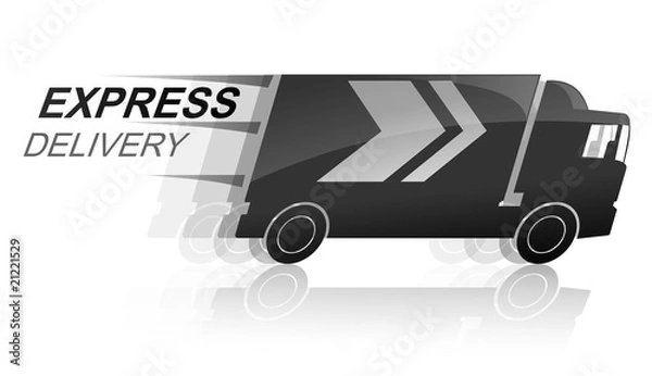 Obraz Express delivery icon