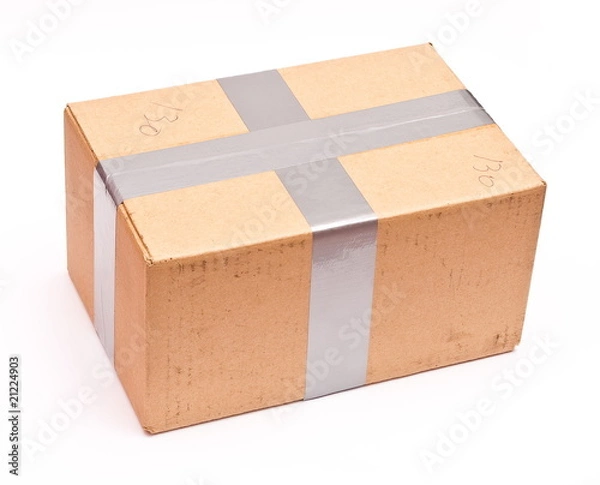 Fototapeta Shipping box