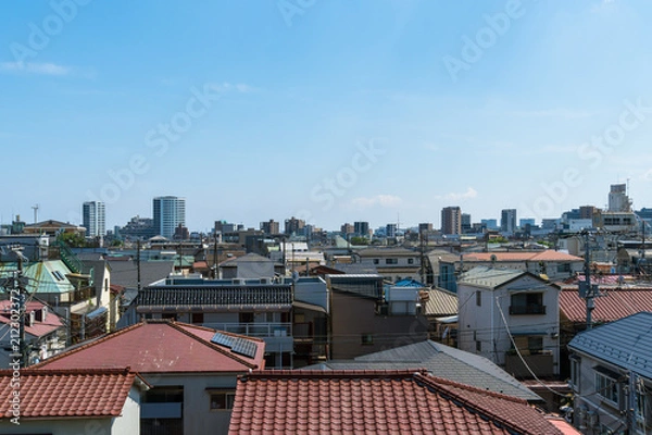 Obraz 東京大田区　住宅地の風景３