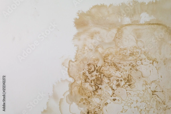 Fototapeta white ceiling damaged by water