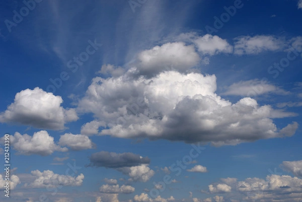 Obraz clouds in the sky