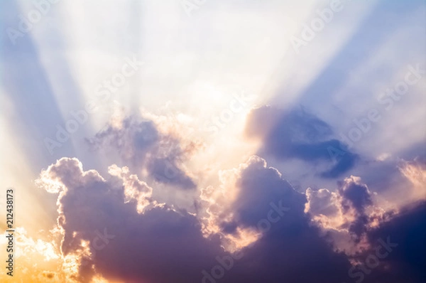 Obraz 怪獣のような雲