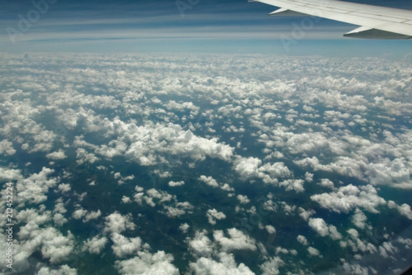 Obraz 飛行機からの雲