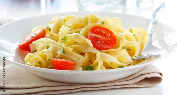 Fototapeta Tagliatelle pasta