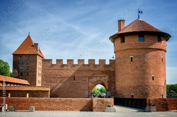 Fototapeta zamek
