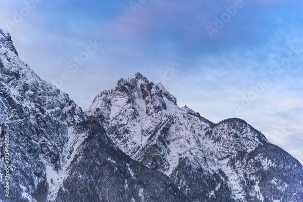 Obraz Morning in the Alps Mountains