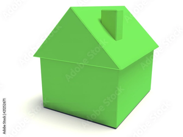 Obraz Simple Green House