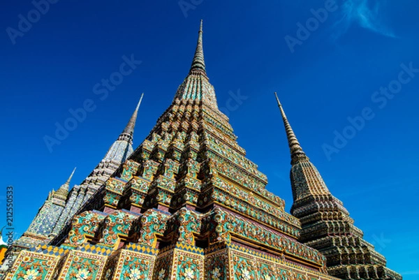 Obraz Wat Pho Buddhist temple in Bangkok