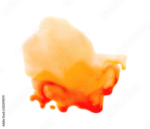 Obraz tomato sauce isolated on white background
