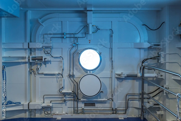 Obraz ship watertight door