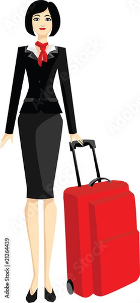 Obraz stewardess