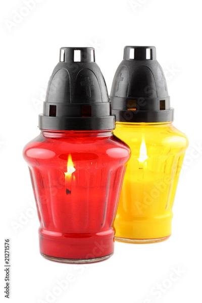 Obraz candles isolated