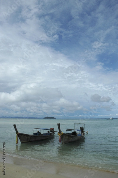 Fototapeta thai boats