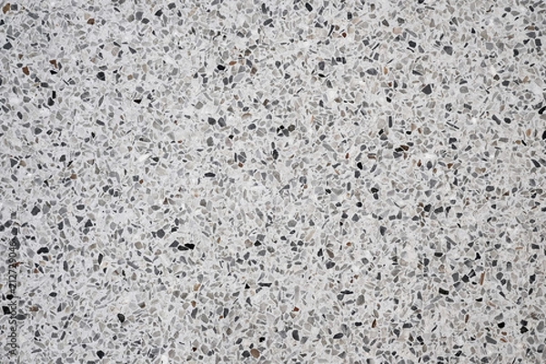 Fototapeta Terrazzo polished stone floor and wall pattern and color surface marble and granite stone, material for decoration background texture.