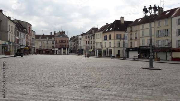 Obraz Coulommiers, targowisko