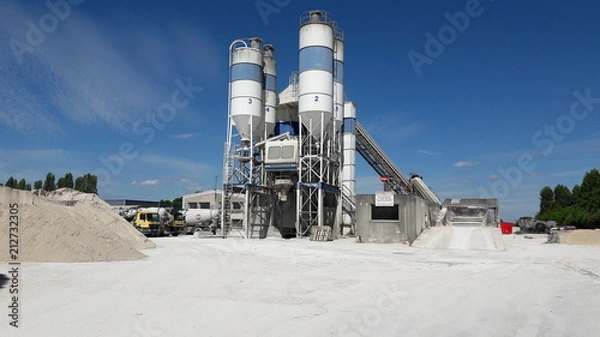 Obraz Fabryka betonu