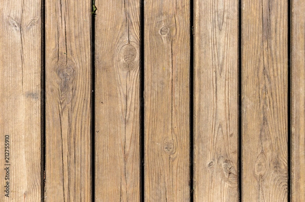 Fototapeta The old wood texture with natural patterns