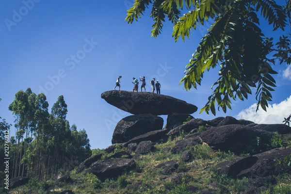 Fototapeta Oval Stone