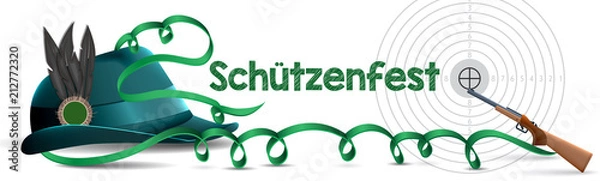 Obraz Schützenfest. Zielscheibe - Schützenfest