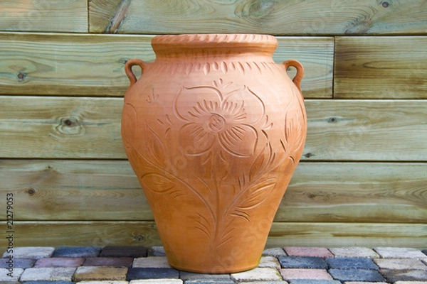 Fototapeta Big ceramic vase
