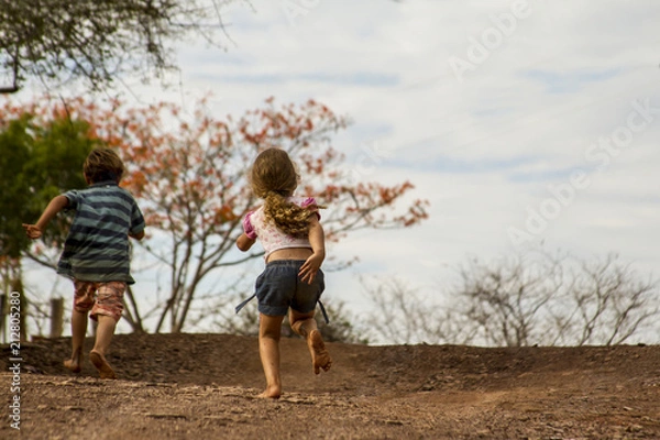 Fototapeta O correr da vida